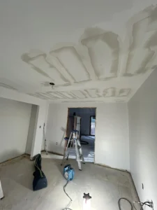 Before refinishing work by a Connecticut Painting Professional Contractor