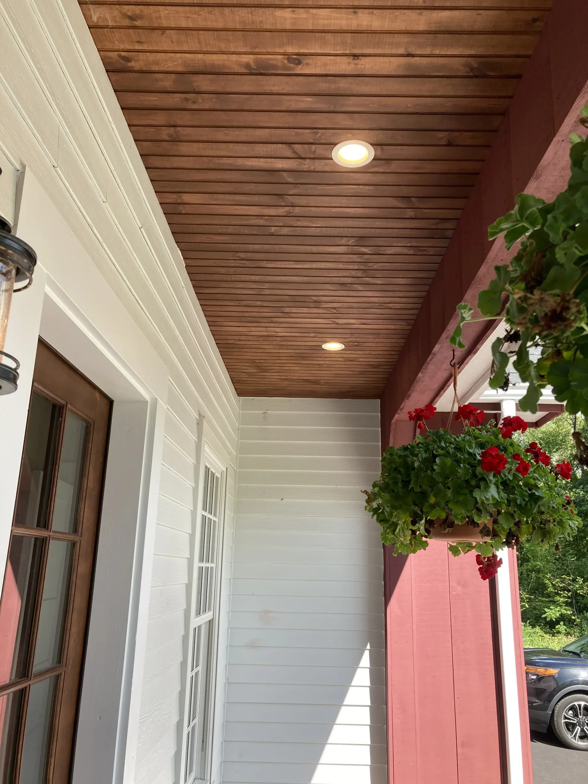 Porch refinishing
